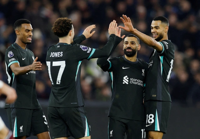 Salah Tỏa Sáng, Liverpool Hủy Diệt West Ham 5-0 Cuối Năm 2024